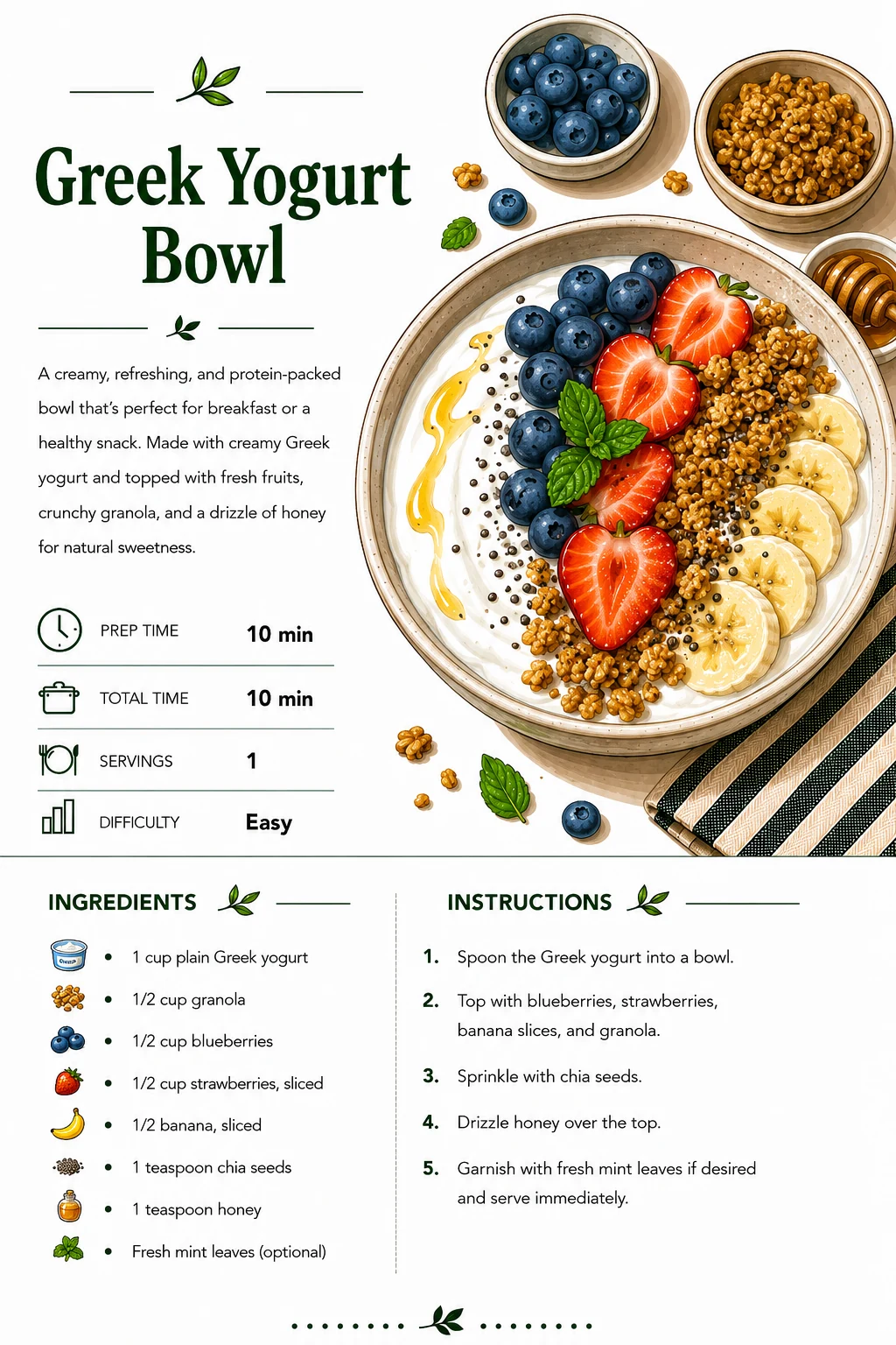 Greek Yogurt Bowl